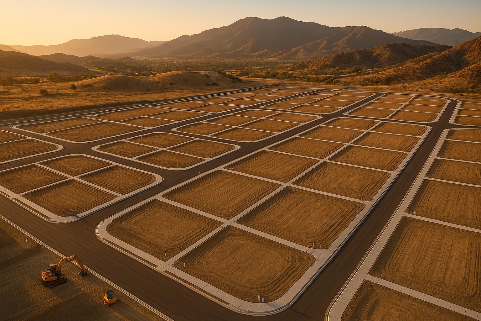 California land development